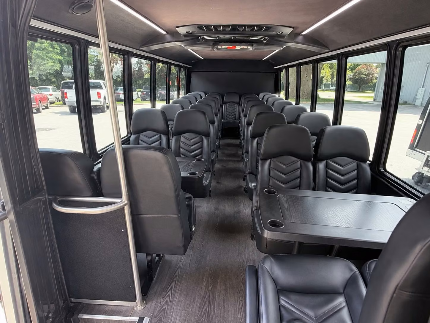 20 passenger minibus interior