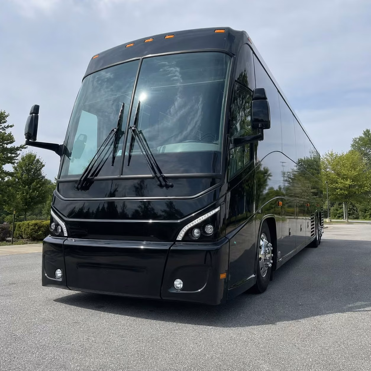 san mateo 56 passenger charter bus rental
