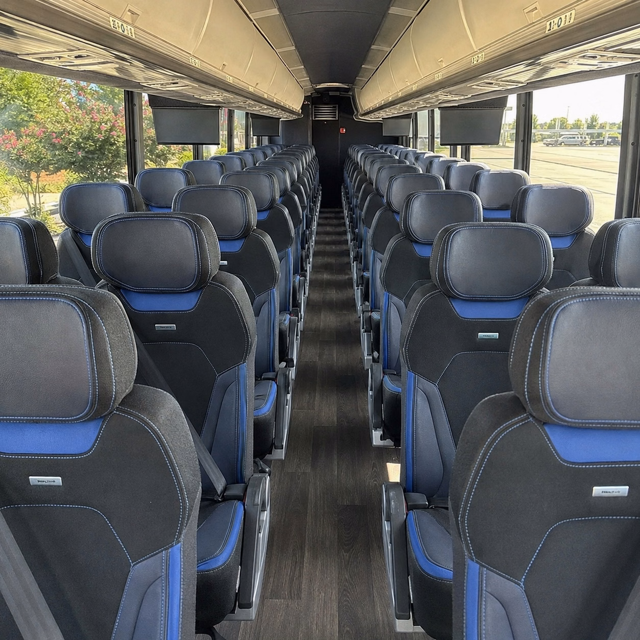 san mateo charter bus interior gallery