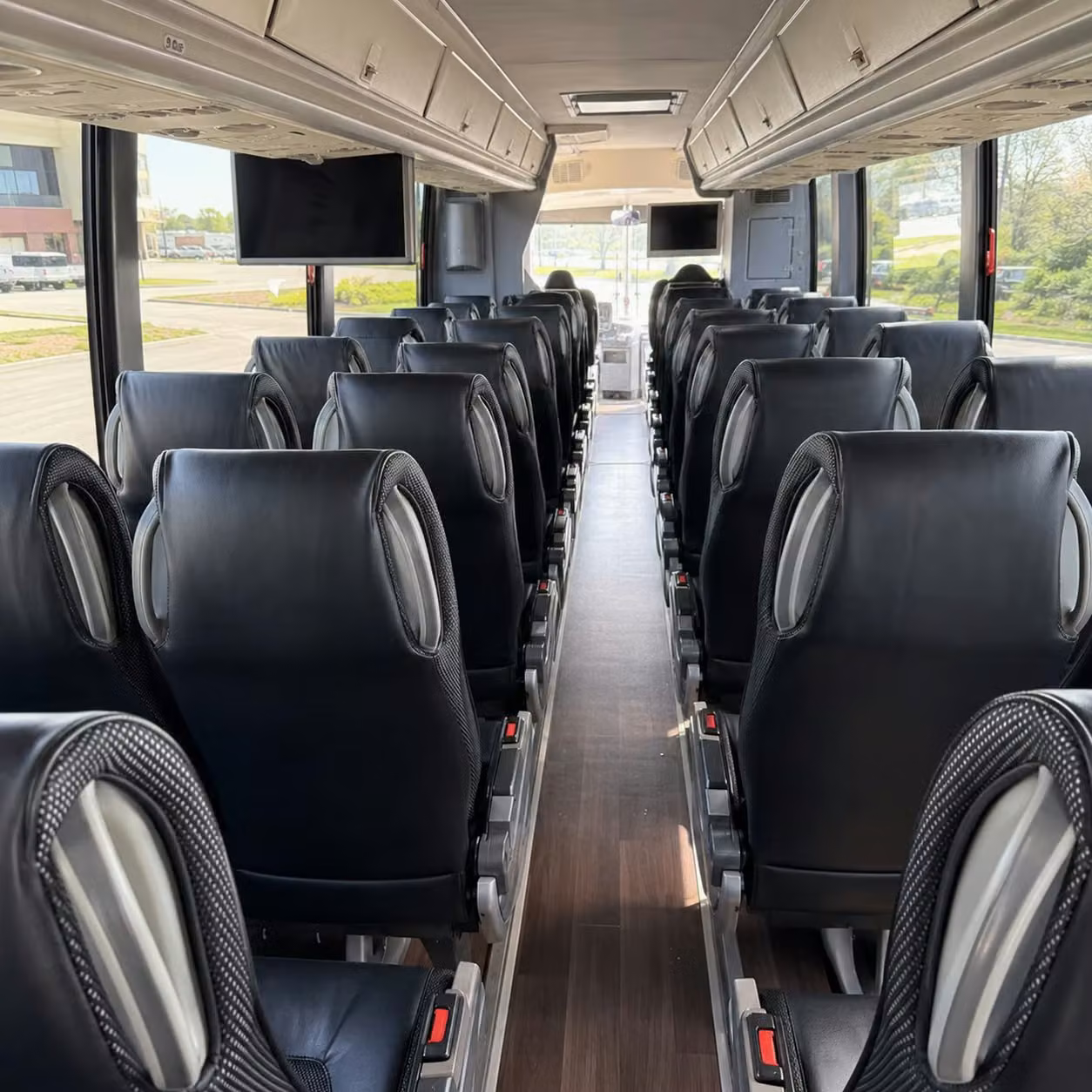 san mateo charter bus interior