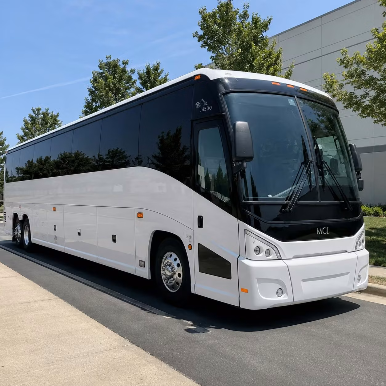 san mateo charter bus rental exterior