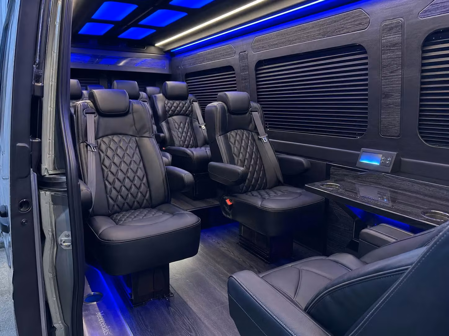 sprinter van transportation for groups and events across san mateo